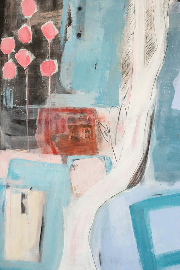Diana Barrault - peinture Bleus